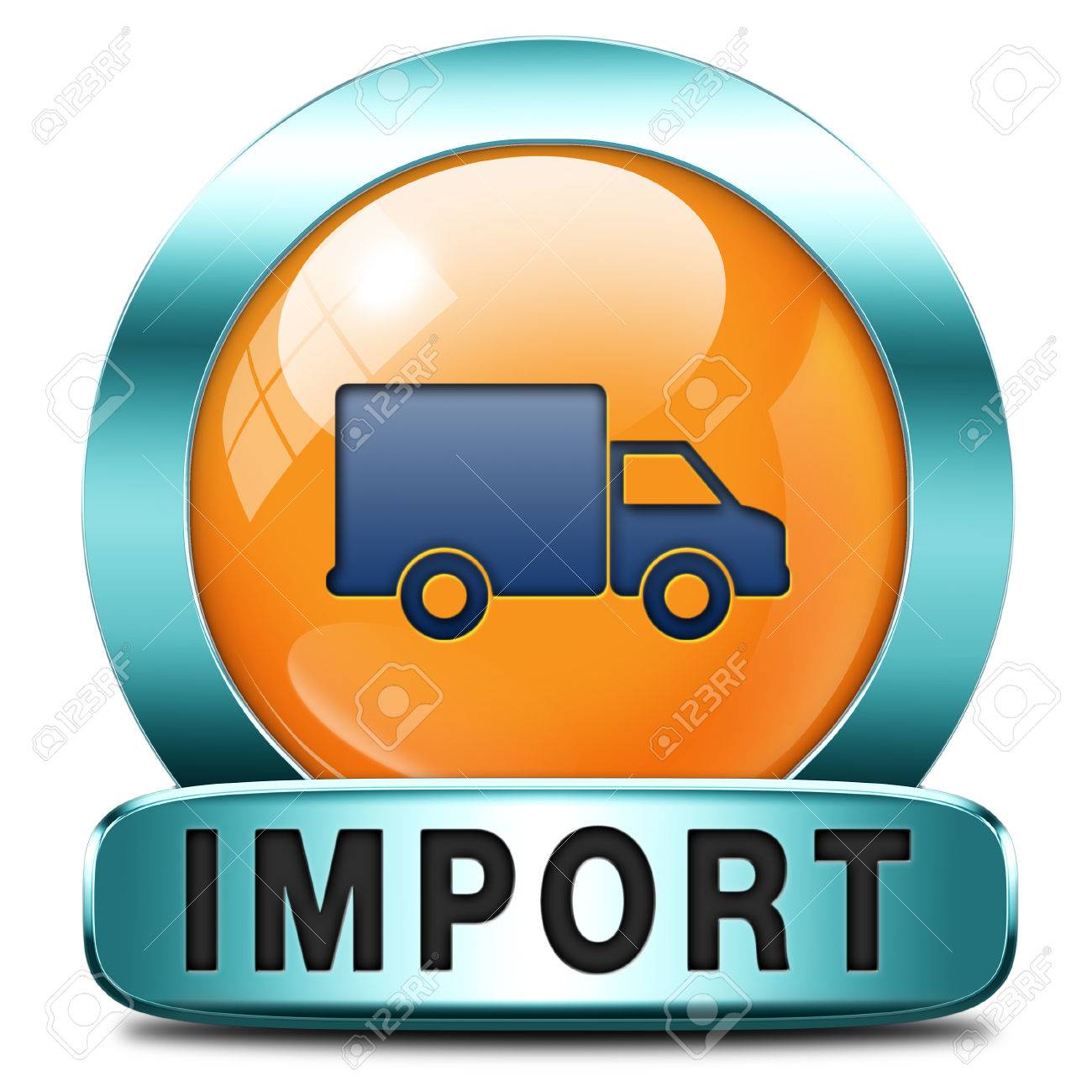import icon international and worldwide or global trade on world economy market. importation and exportation
